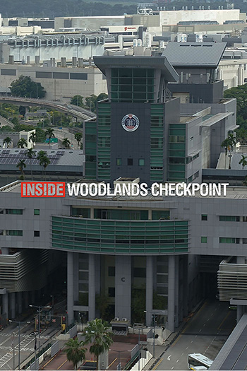 Inside Woodlands Checkpoint