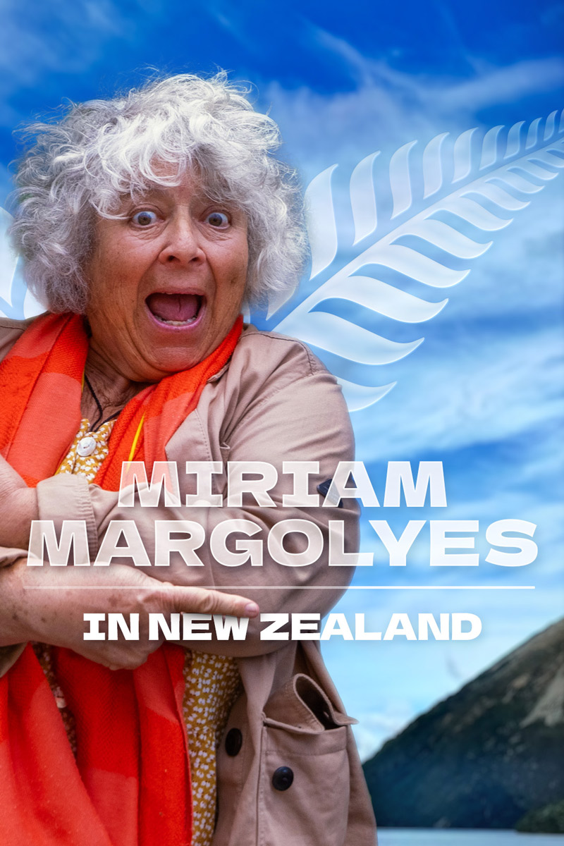 Miriam Margolyes in New Zealand