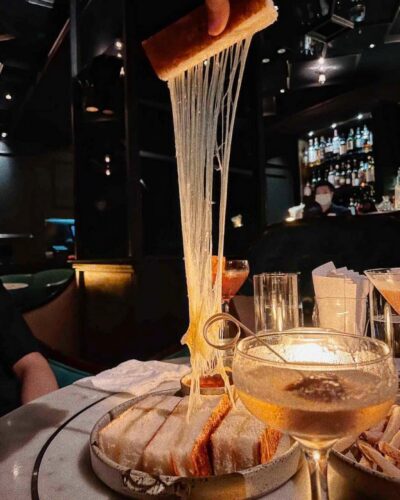 bar string cheese plate