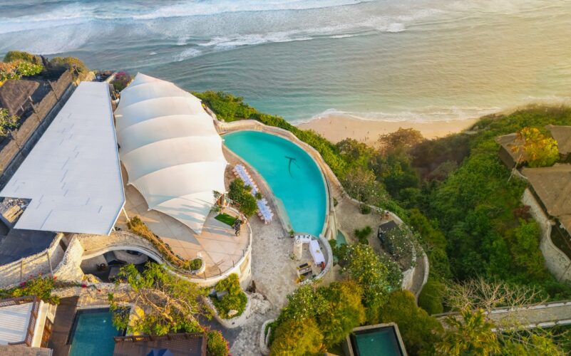 Karma Kandara Aerial shoot silverkris city guide bali