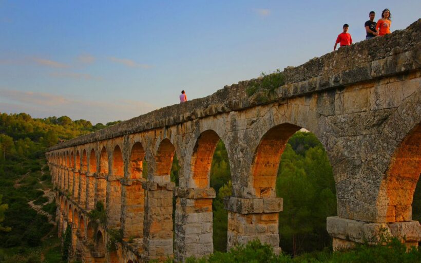 Pont du Diable in Barcelona