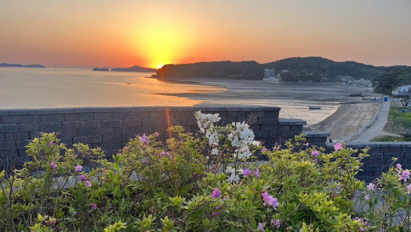Sunset view in Chungcheongnam-do
