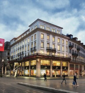 Sprungli store facade City Guide Silverkris