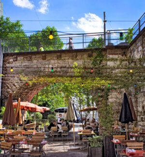 Zurich&rsquo;s former railway viaduct is now known as Markthalle Im Viaduk.
