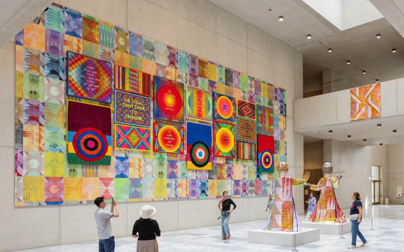 Visitors viewing artworks on display at Kunsthaus Z&uuml;rich, Switzerland&rsquo;s largest art museum.