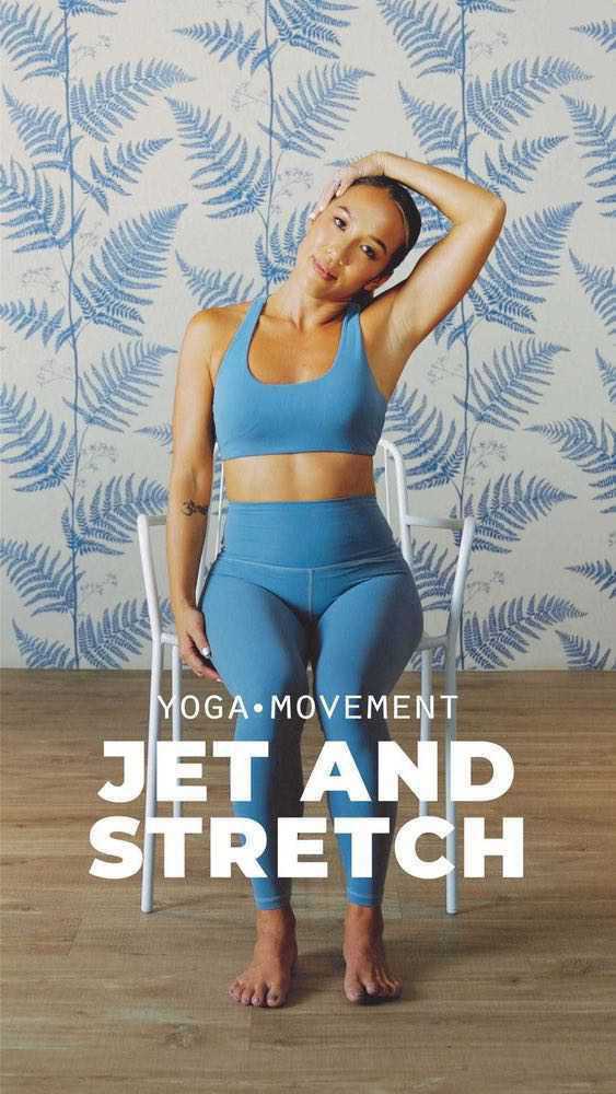 Jet and Stretch with Yoga Movement