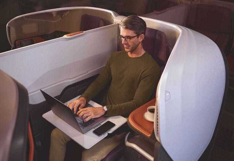 New A380 Business Class Seat