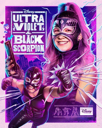 Ultra Violet & Black Scorpion