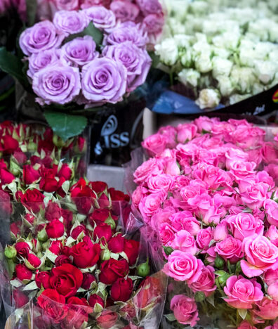 Bouquet of flowers.