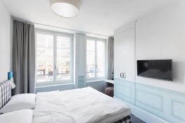 Hotel Helvetia bedroom city guide Zurich SilverKris