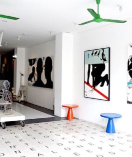 Art pieces in Wua Studio