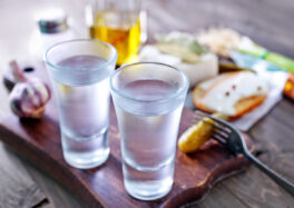 Vodka shots