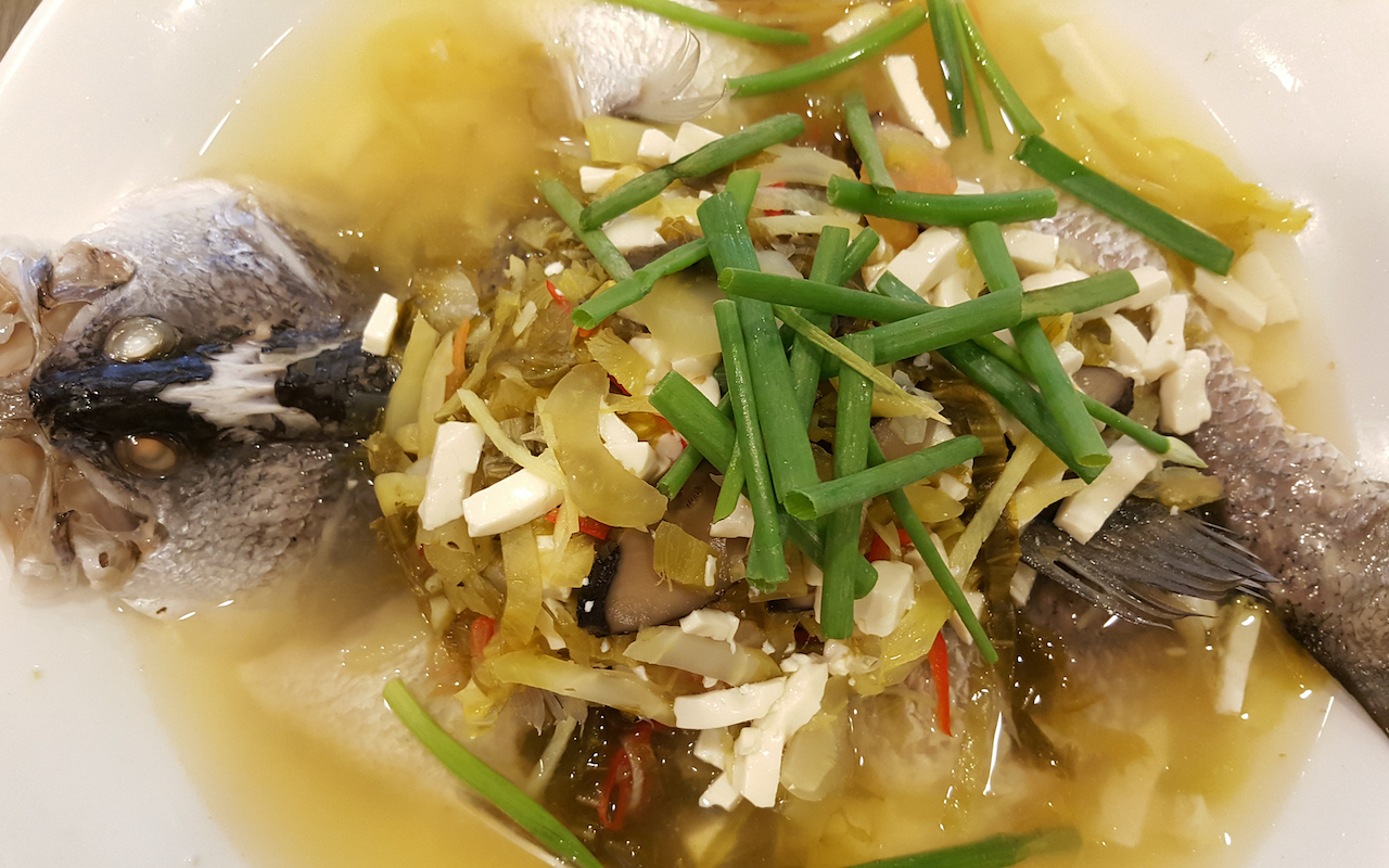 teochew steamed fish